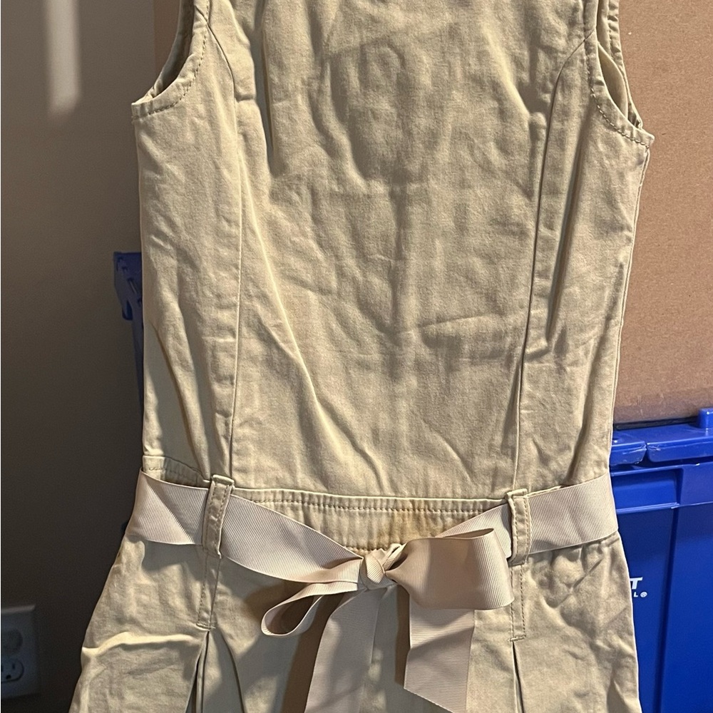 The Children’s Place kids Tan Dress with Bow